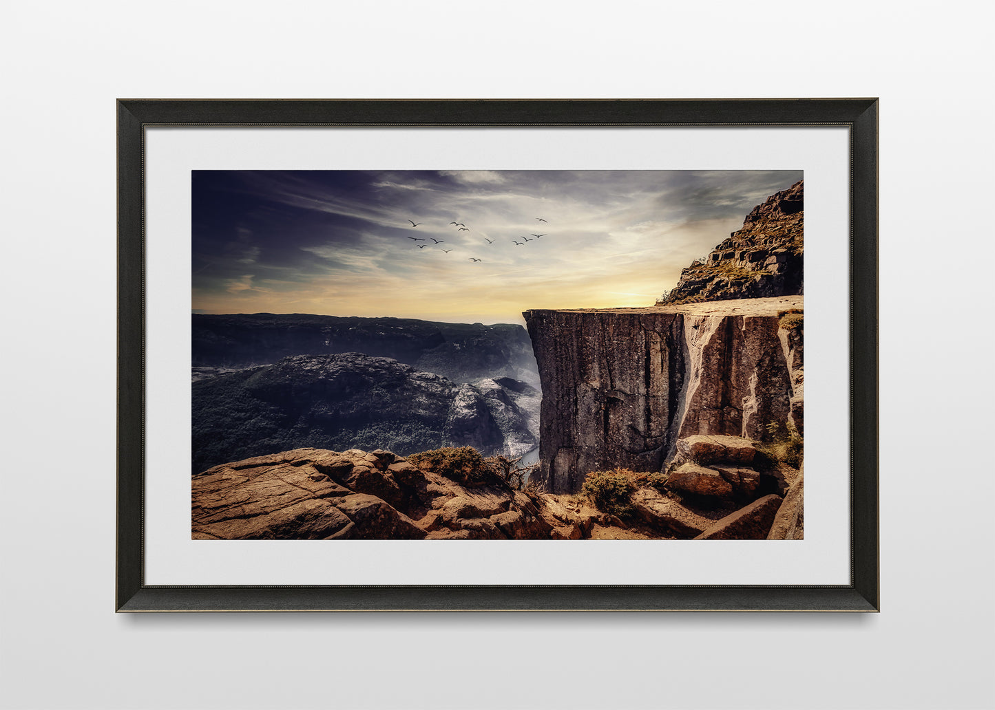 Amanecer en Pulpit Rock