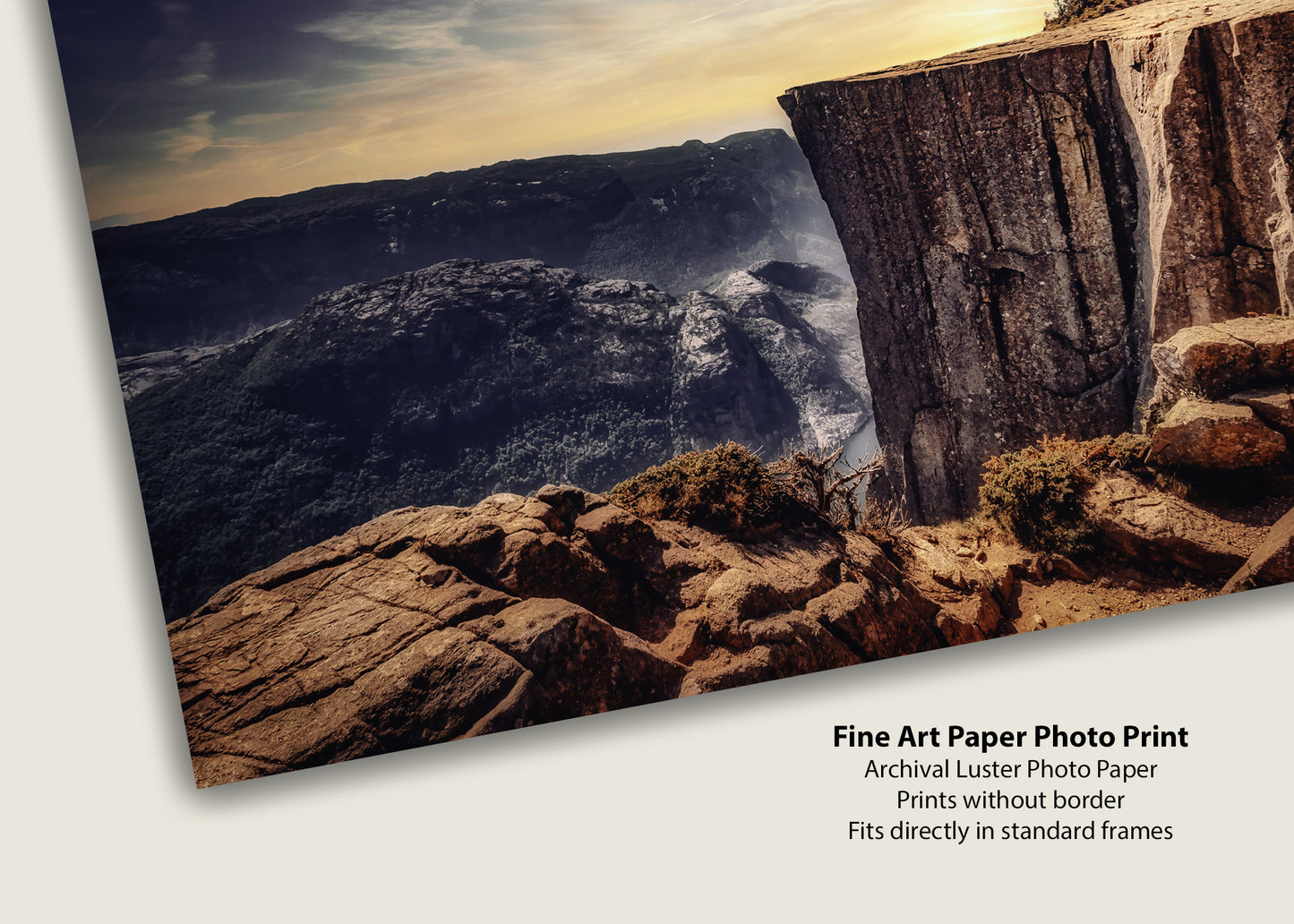 Amanecer en Pulpit Rock