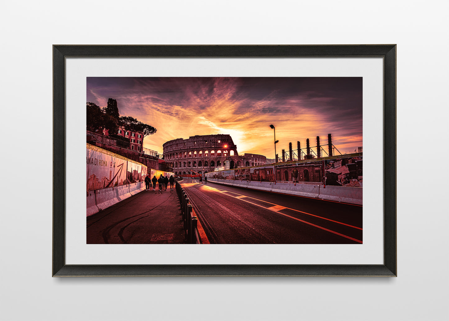 Sunrise at the Colosseum