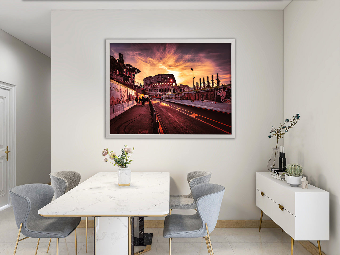 Amanecer en el Coliseo