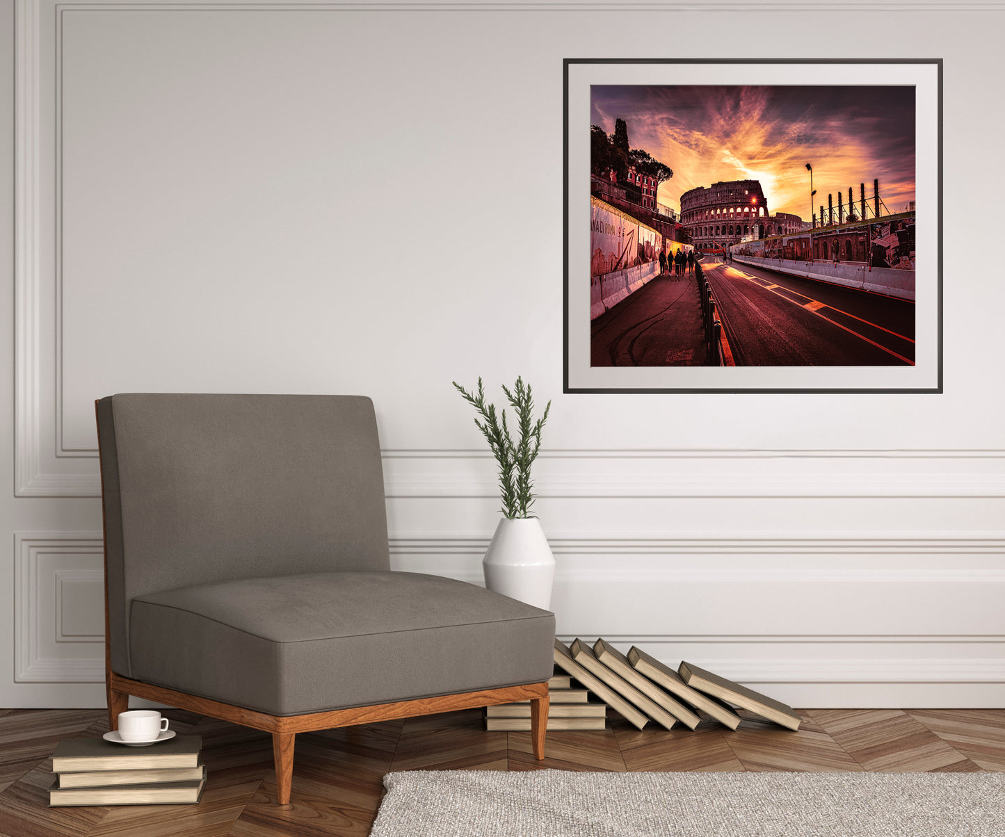 Sunrise at the Colosseum