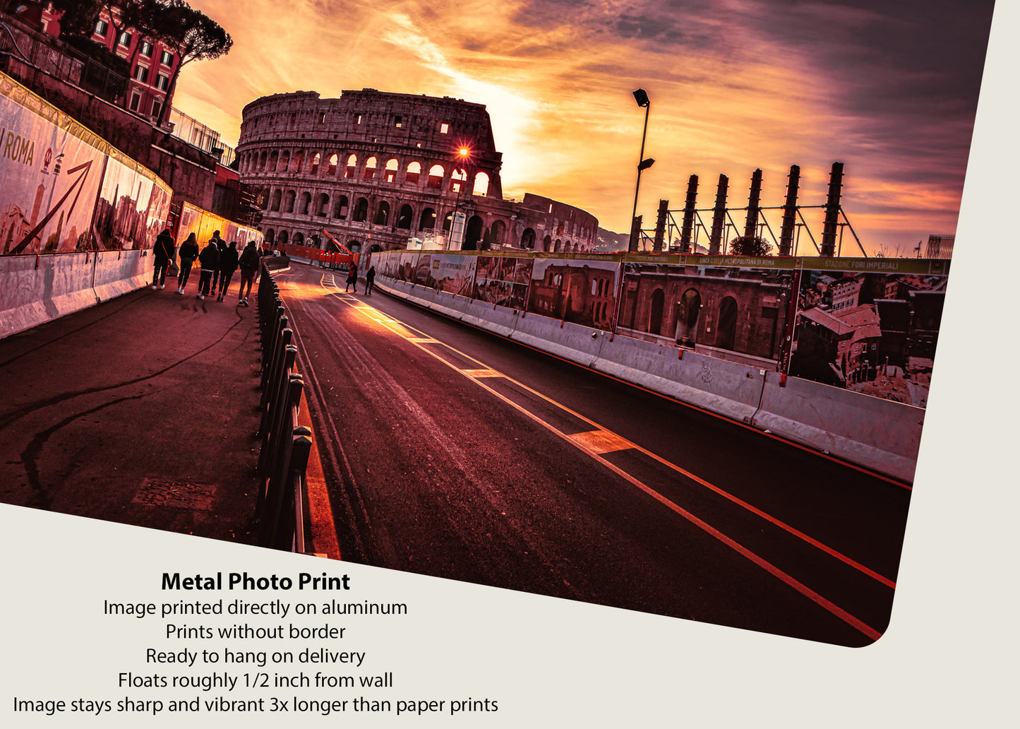 Sunrise at the Colosseum