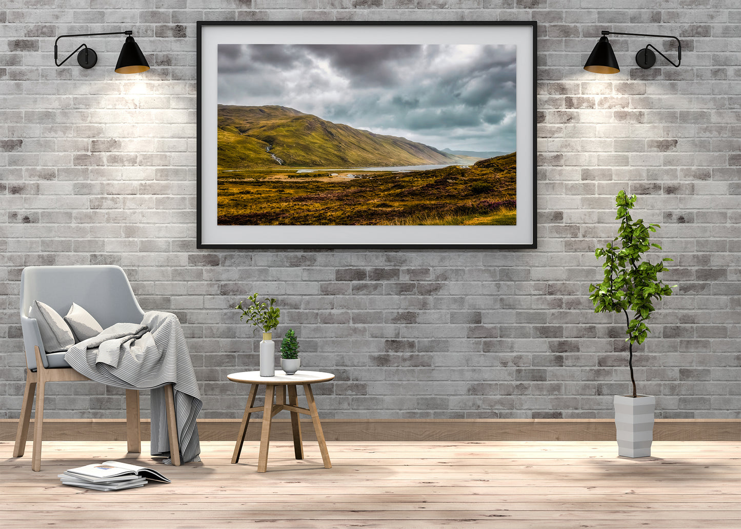 Isla de Skye y montañas