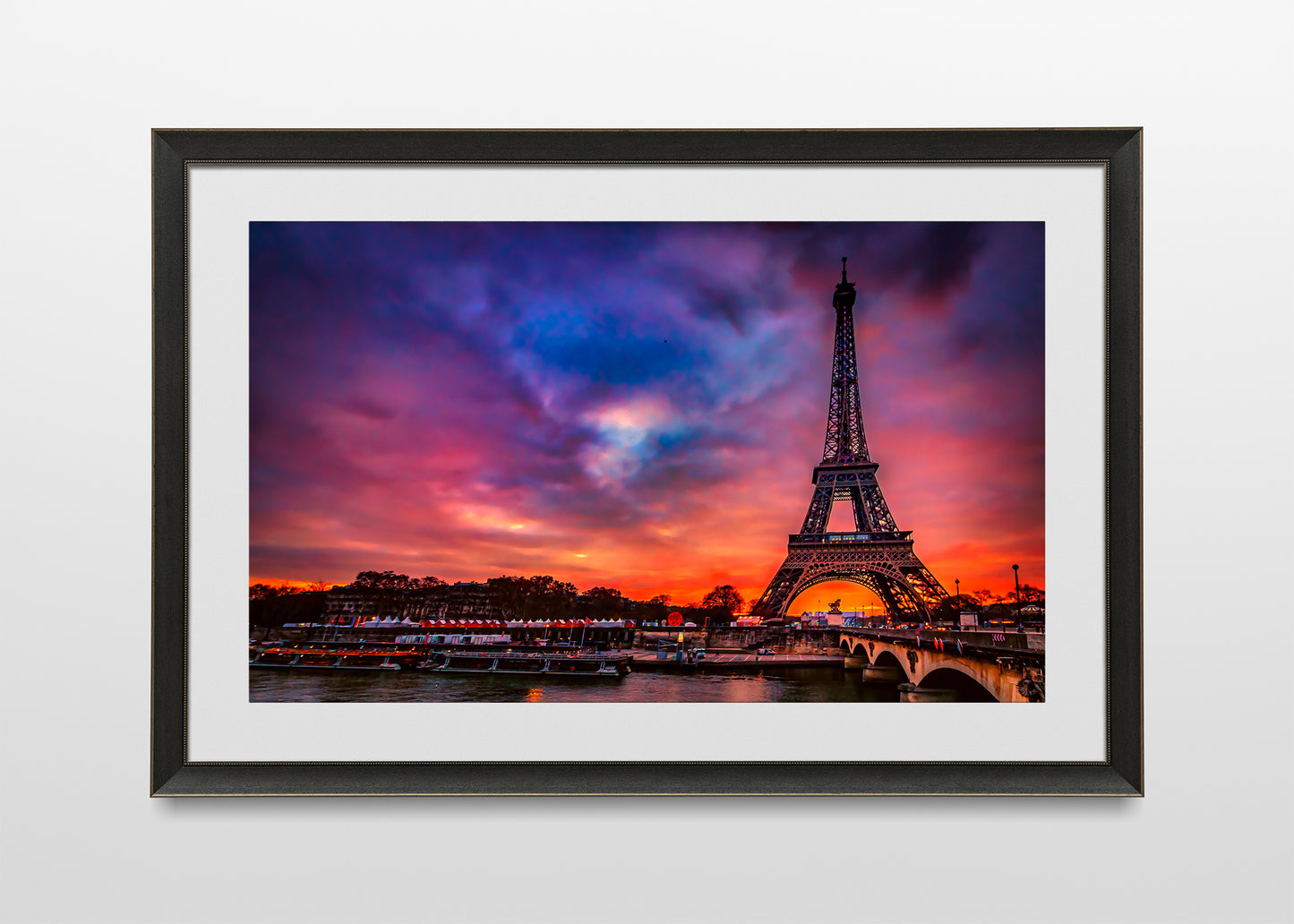 Sunset on the Seine