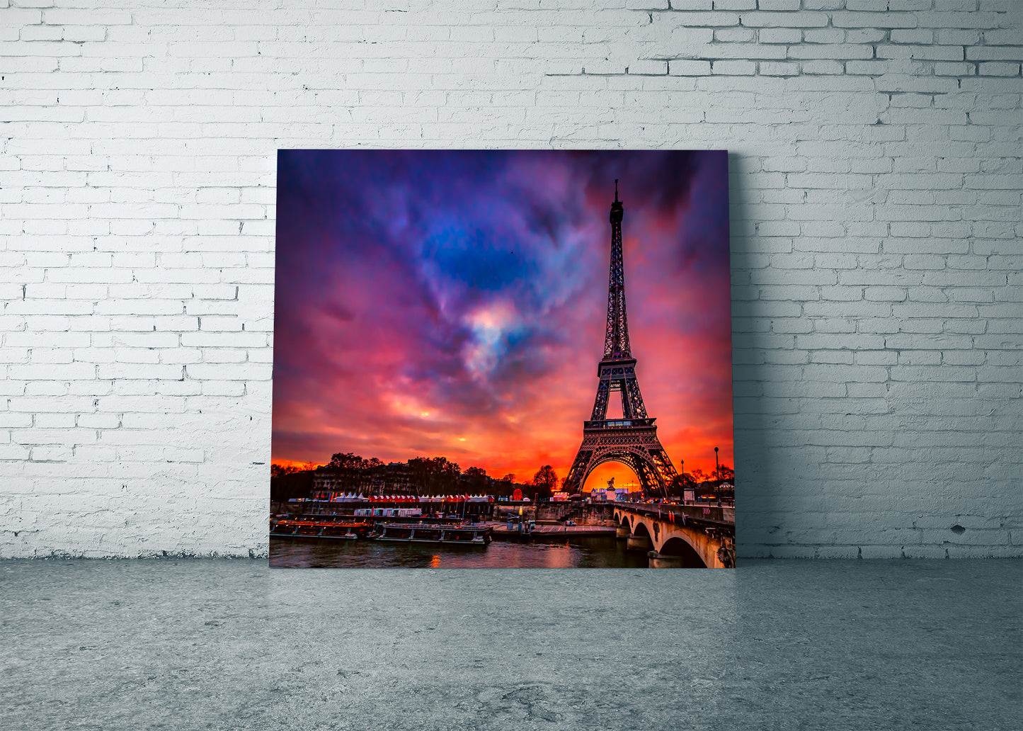Sunset on the Seine