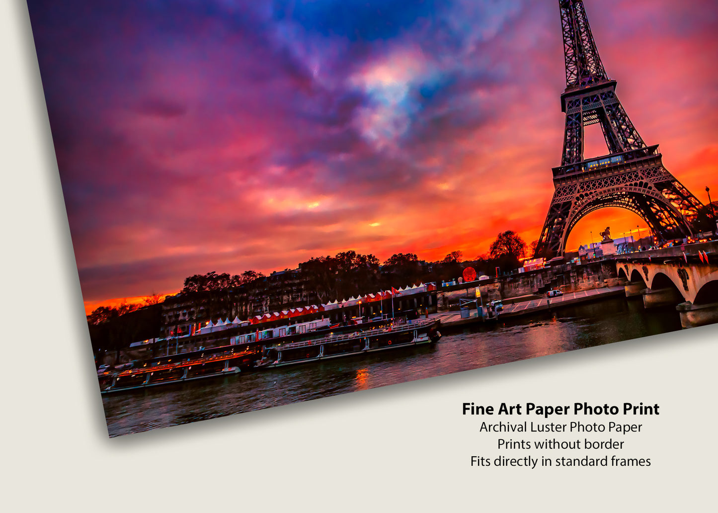 Sunset on the Seine