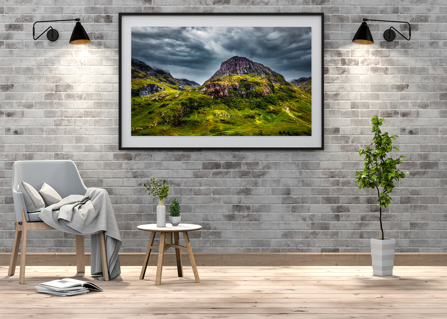 Scottish Mountain Landscape