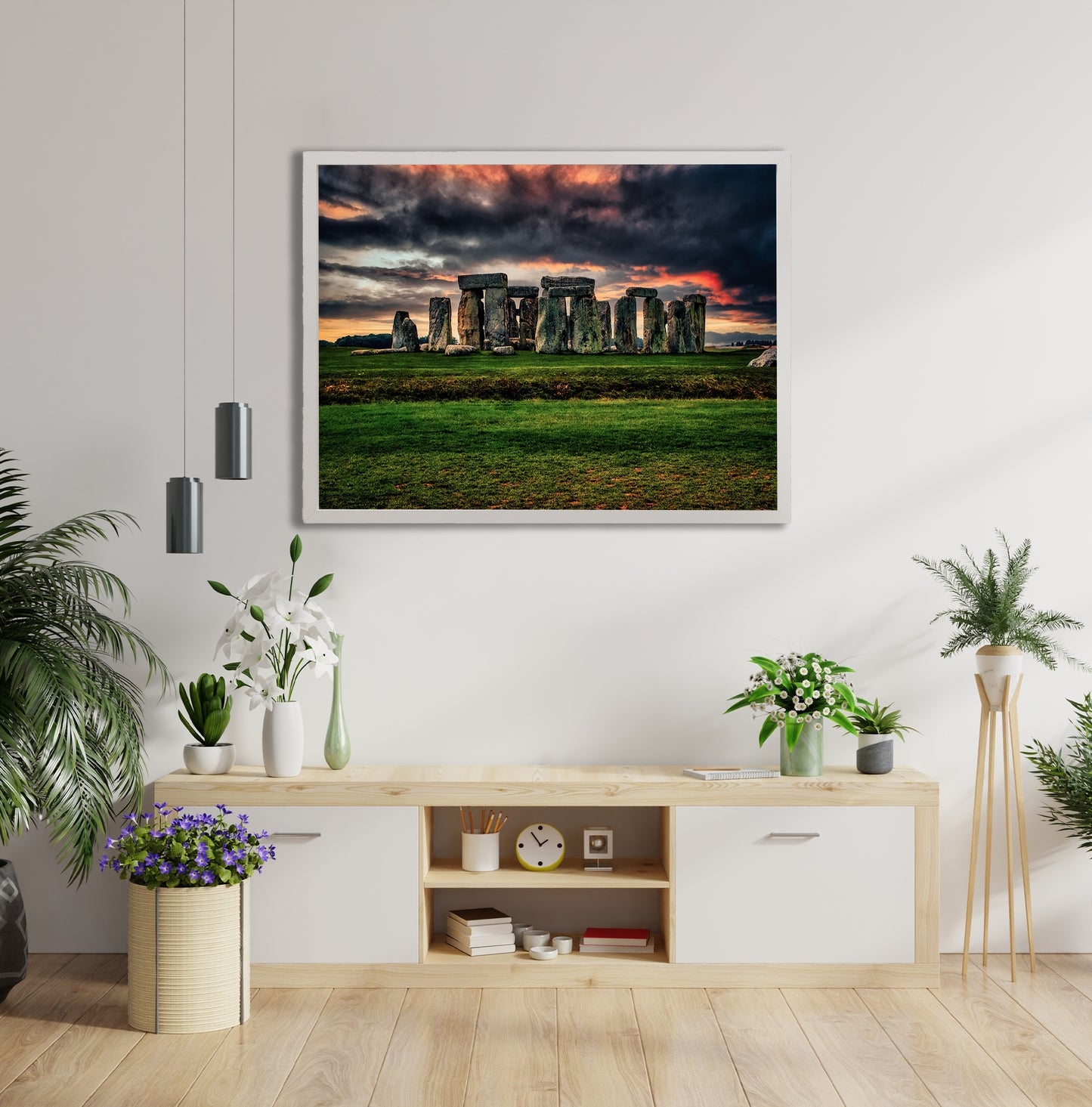 Stonehenge al anochecer