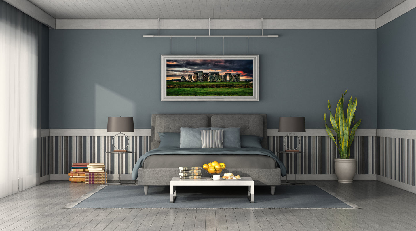 Stonehenge al anochecer