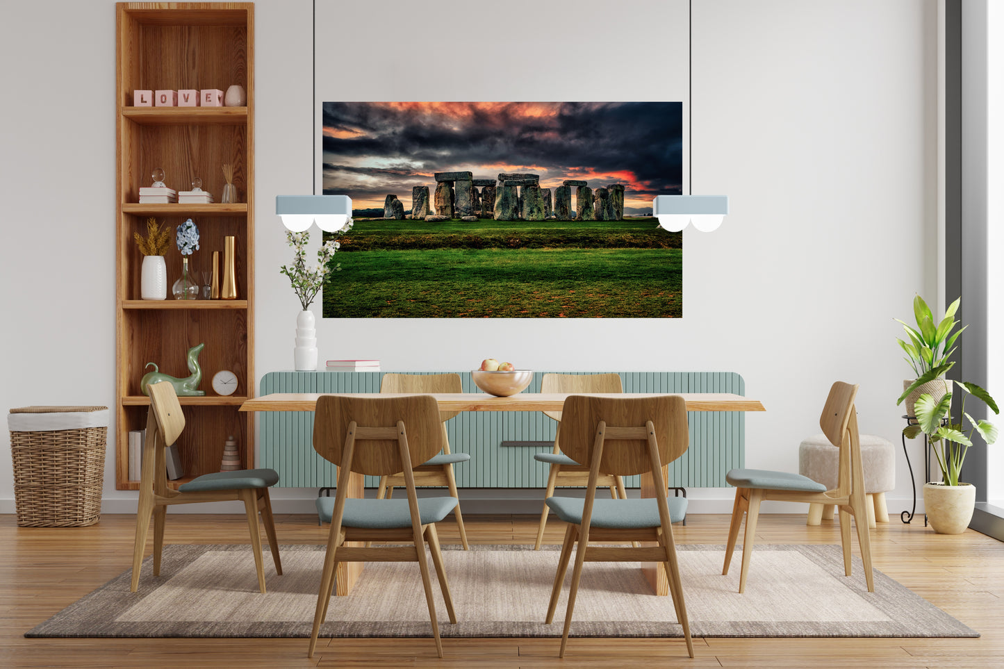 Stonehenge al anochecer