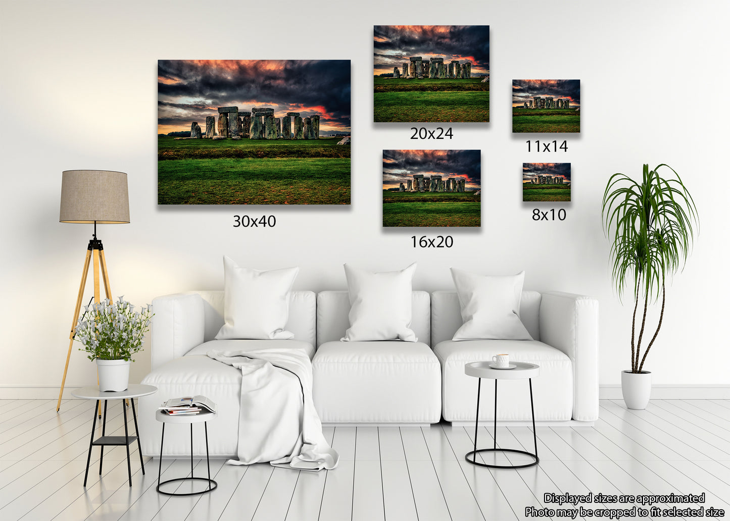 Stonehenge al anochecer