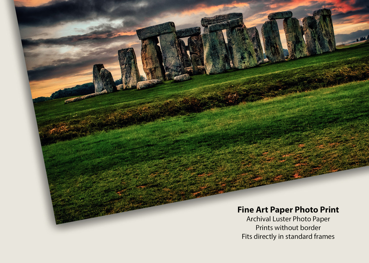 Stonehenge al anochecer