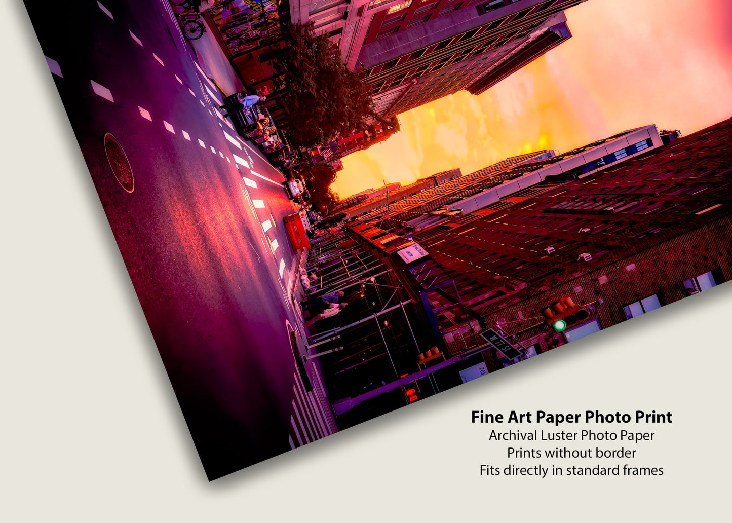 Sunset in the Streets