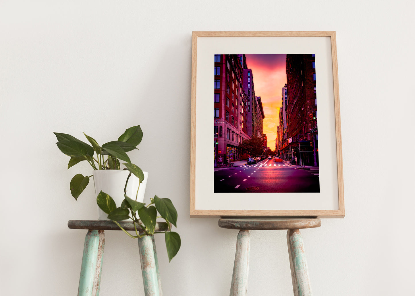 Sunset in the Streets