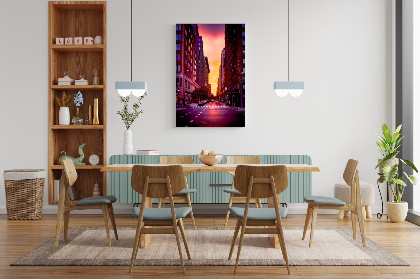 Sunset in the Streets