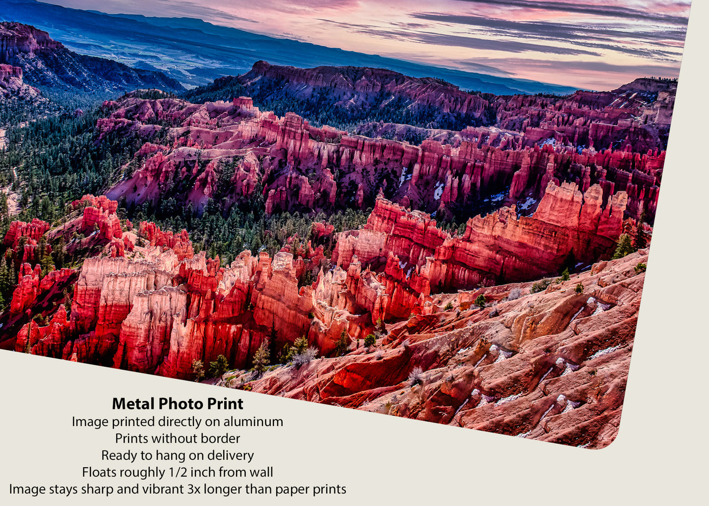 Atardecer en el Parque Nacional Bryce Canyon