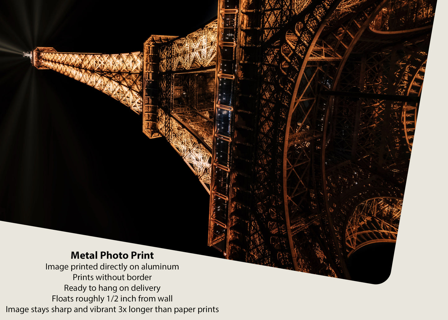 Looking Up at the Eiffel Tower