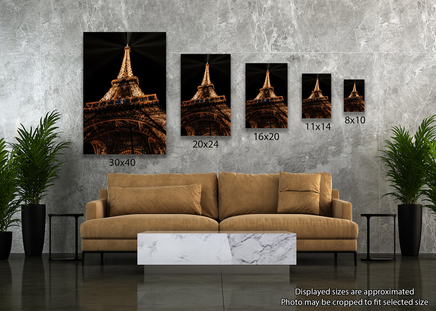 Looking Up at the Eiffel Tower