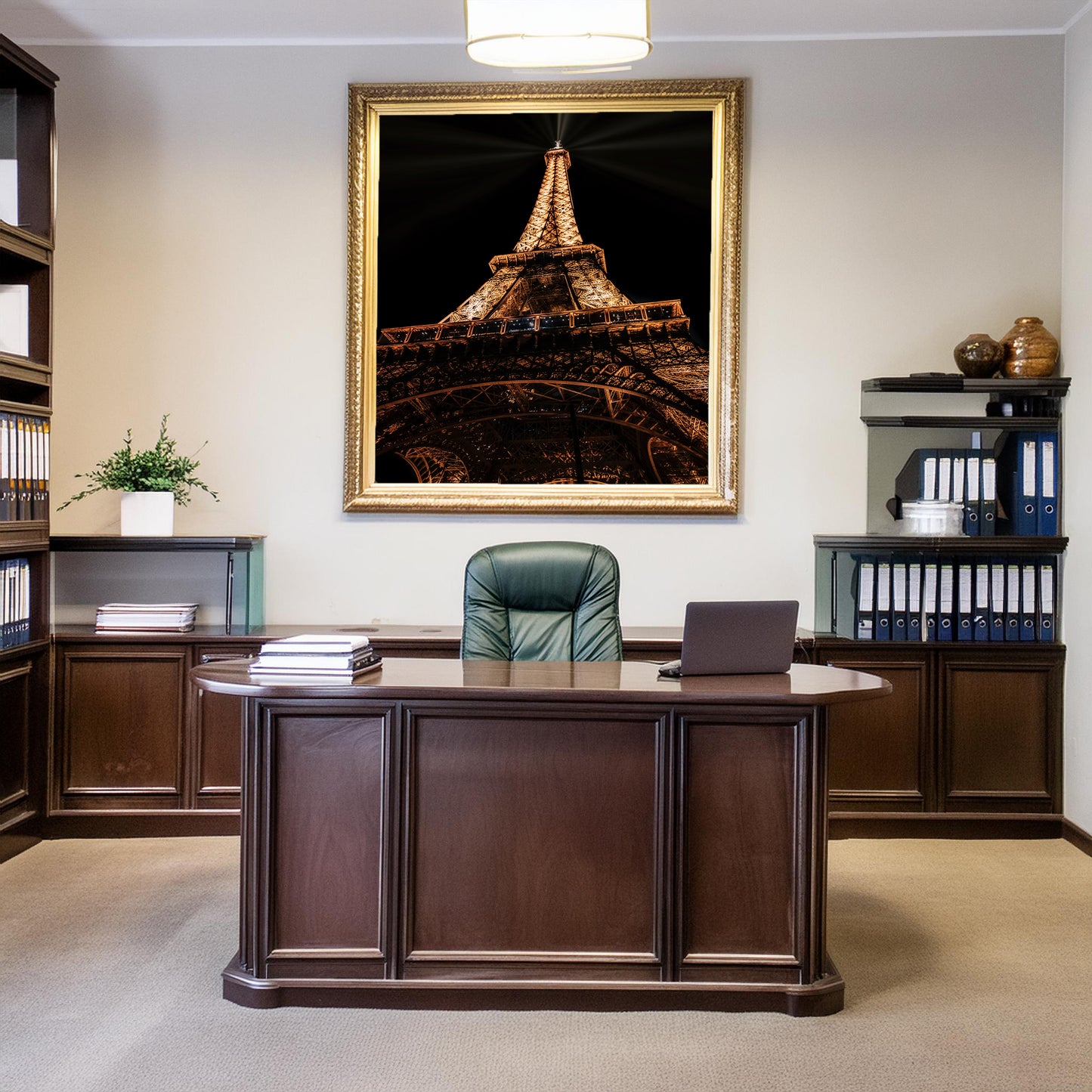 Looking Up at the Eiffel Tower