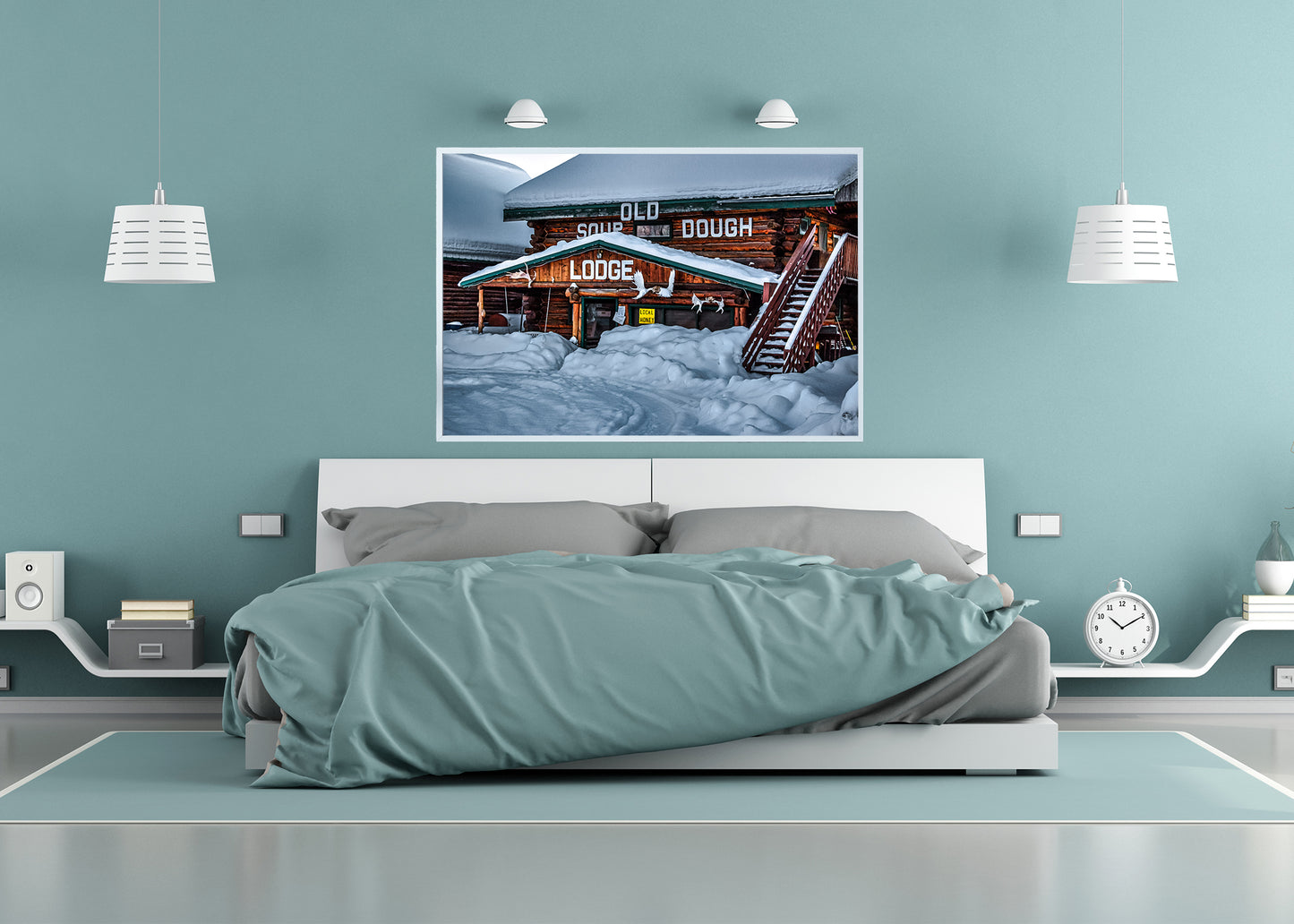 Snowed in at the Old Sourdough Lodge