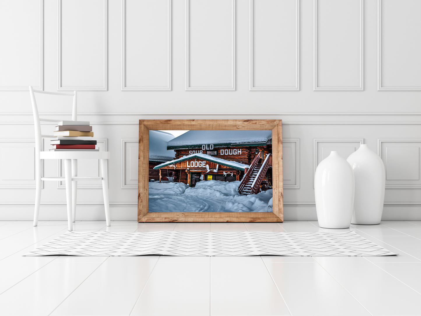 Snowed in at the Old Sourdough Lodge