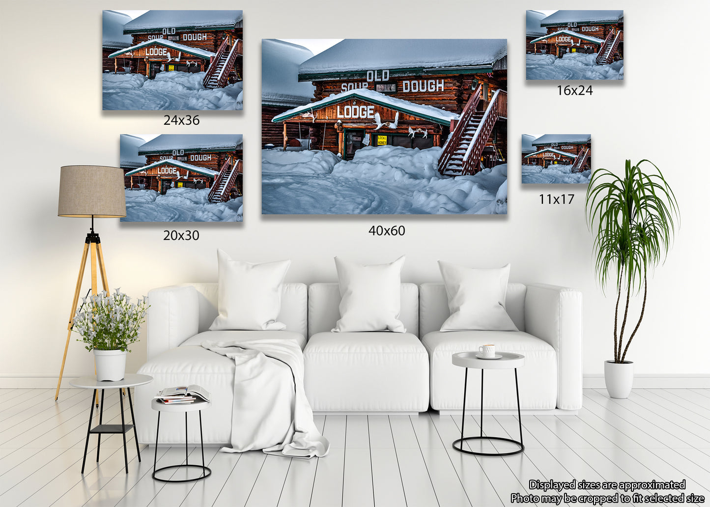 Snowed in at the Old Sourdough Lodge