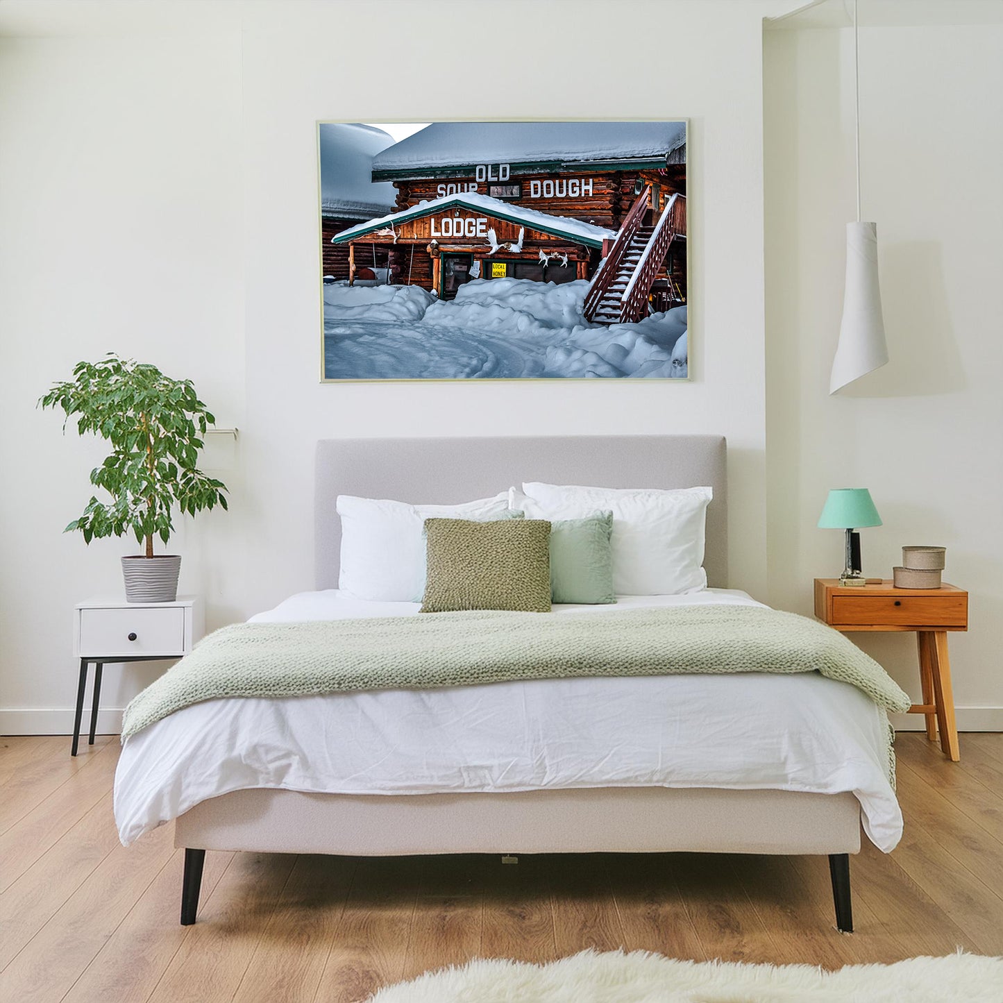 Snowed in at the Old Sourdough Lodge