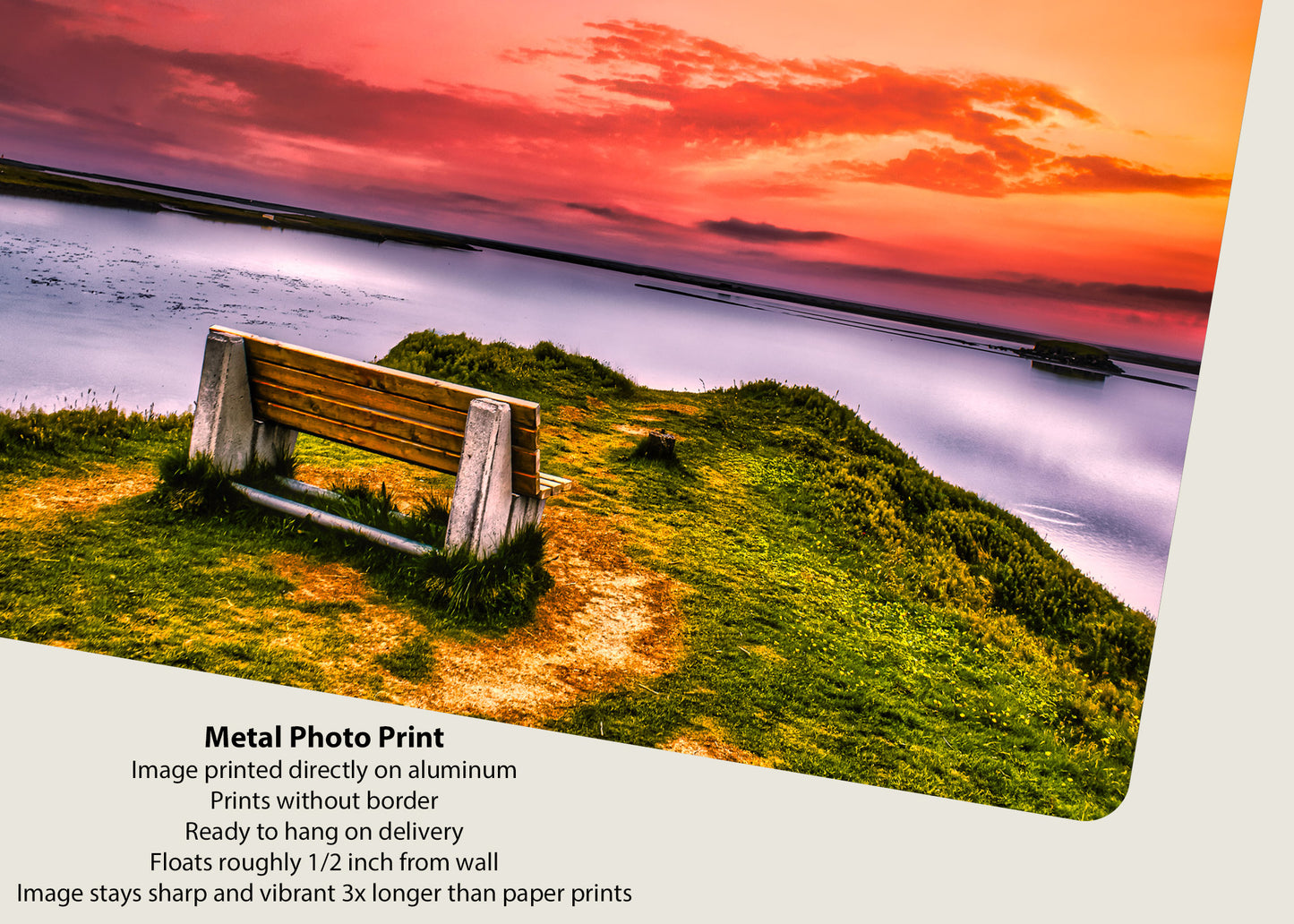 Sunset on the Icelandic Shore