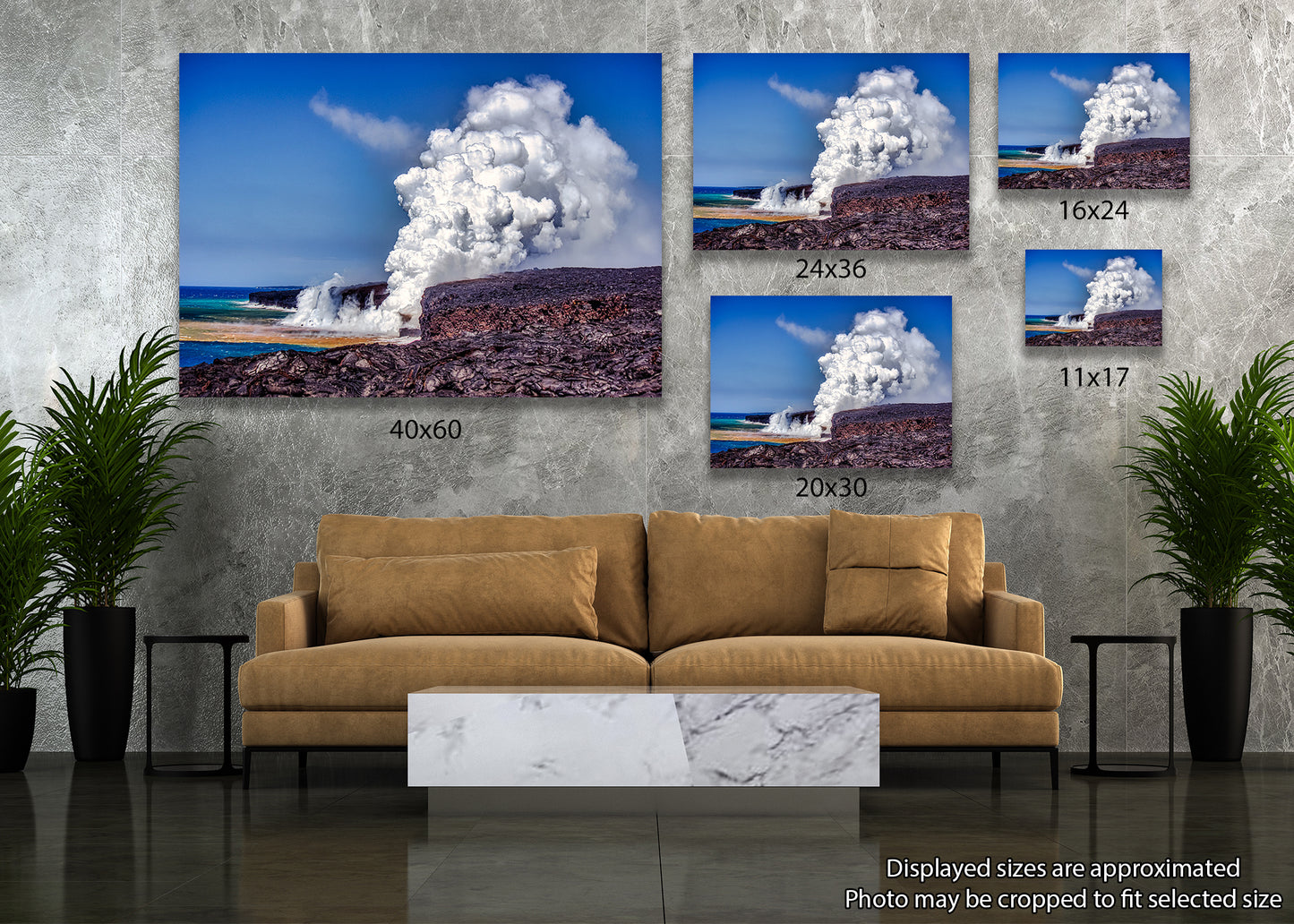 Flujos de lava hawaianos