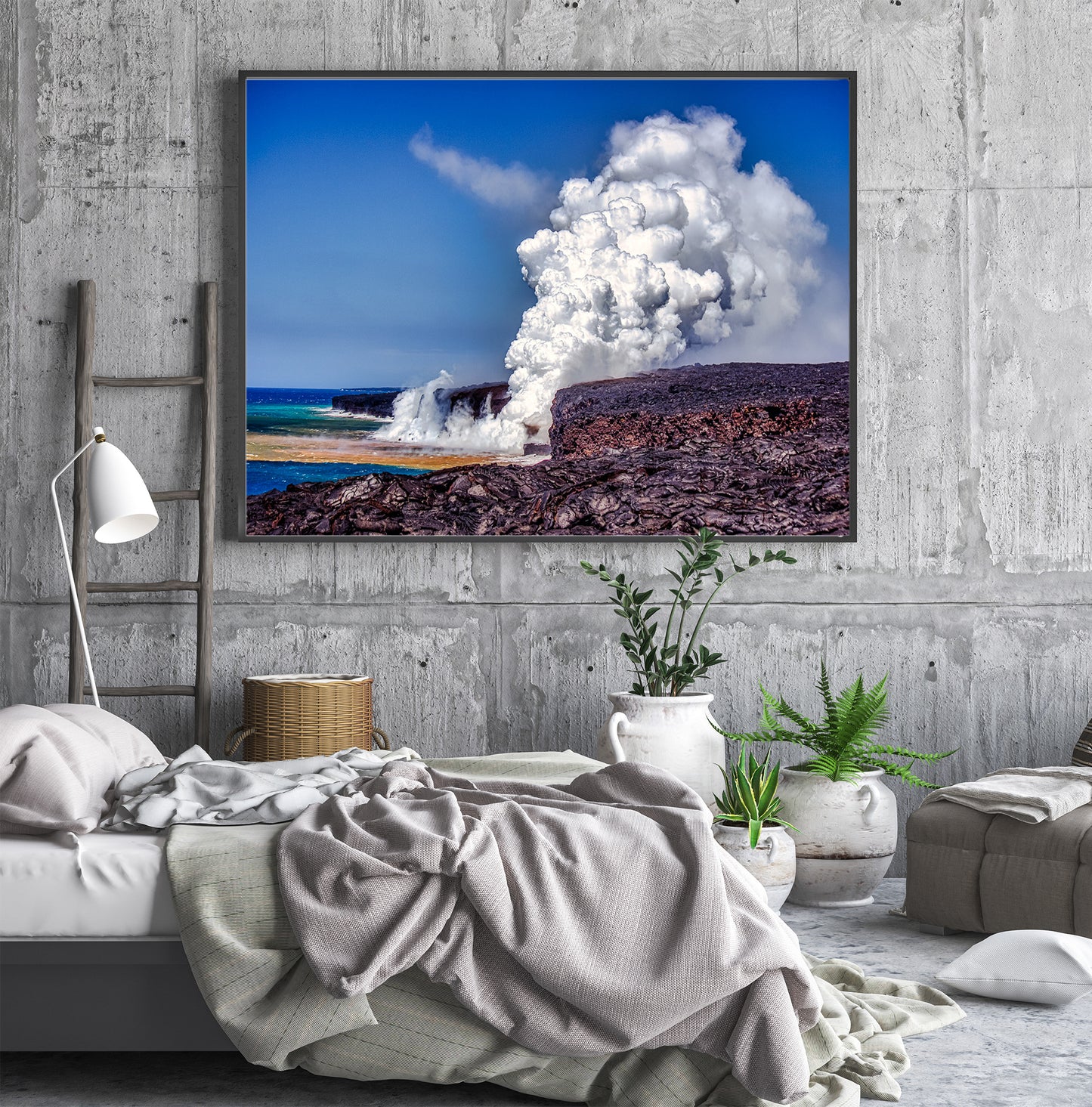 Flujos de lava hawaianos