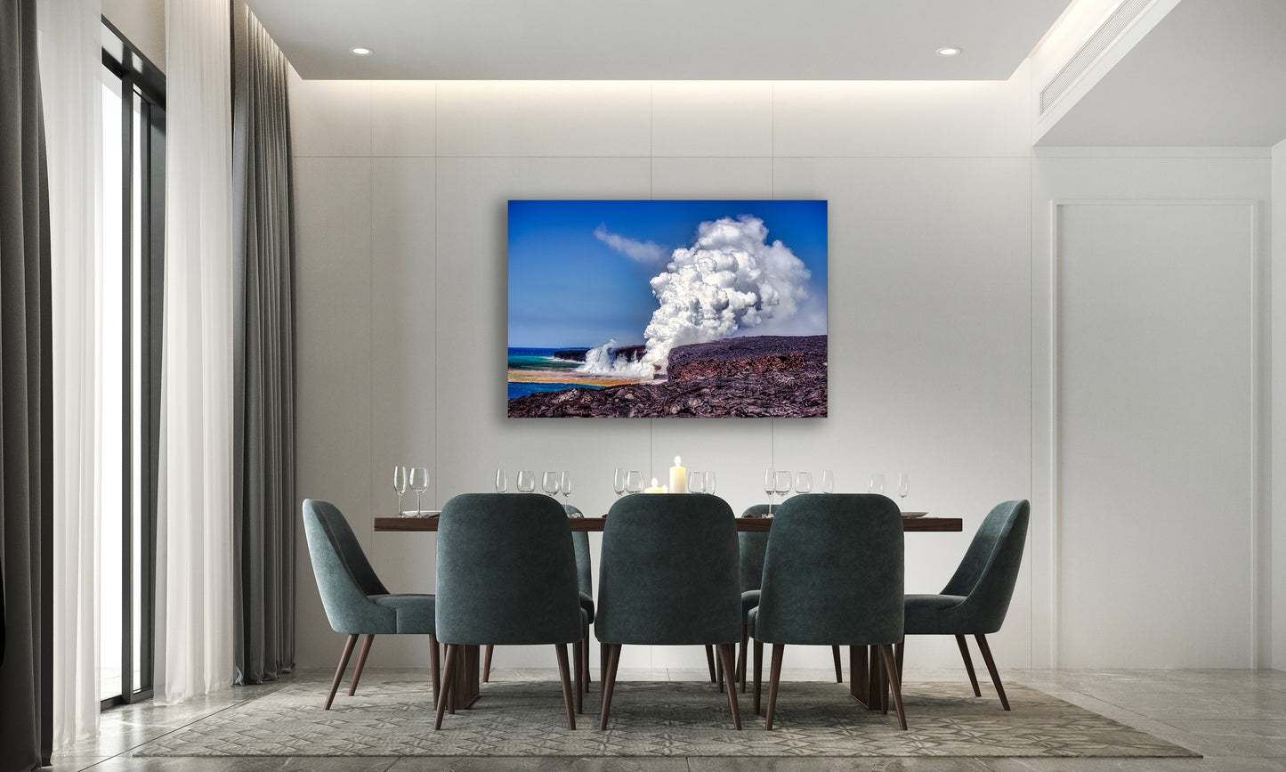 Flujos de lava hawaianos