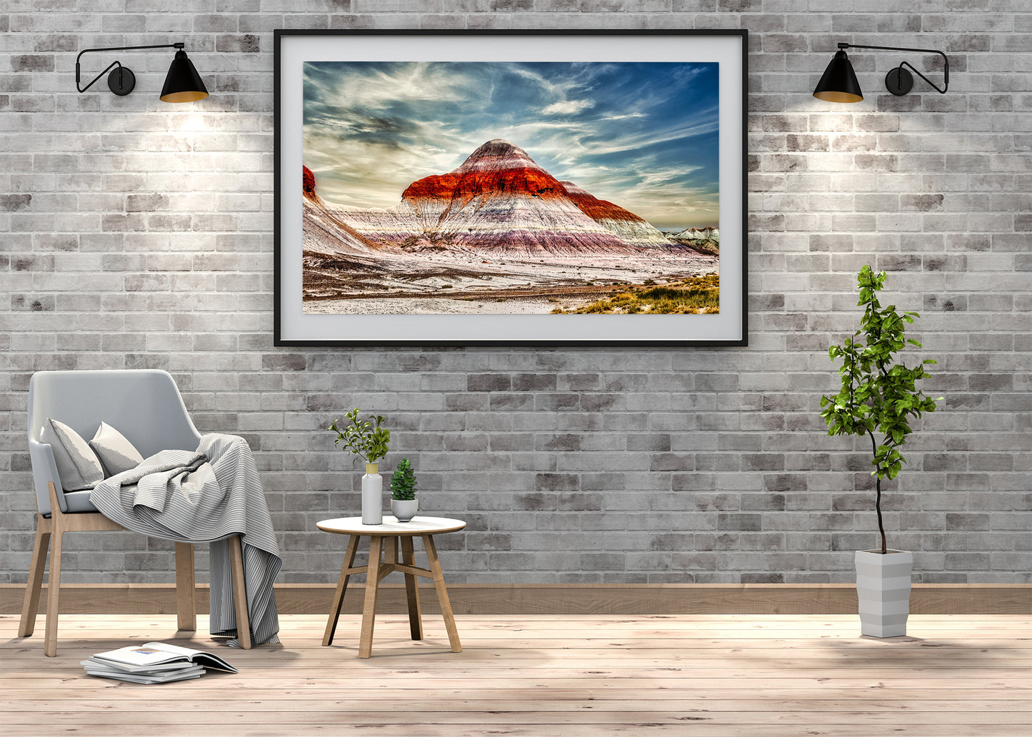 Painted Mountains of Petrified Forest National Park