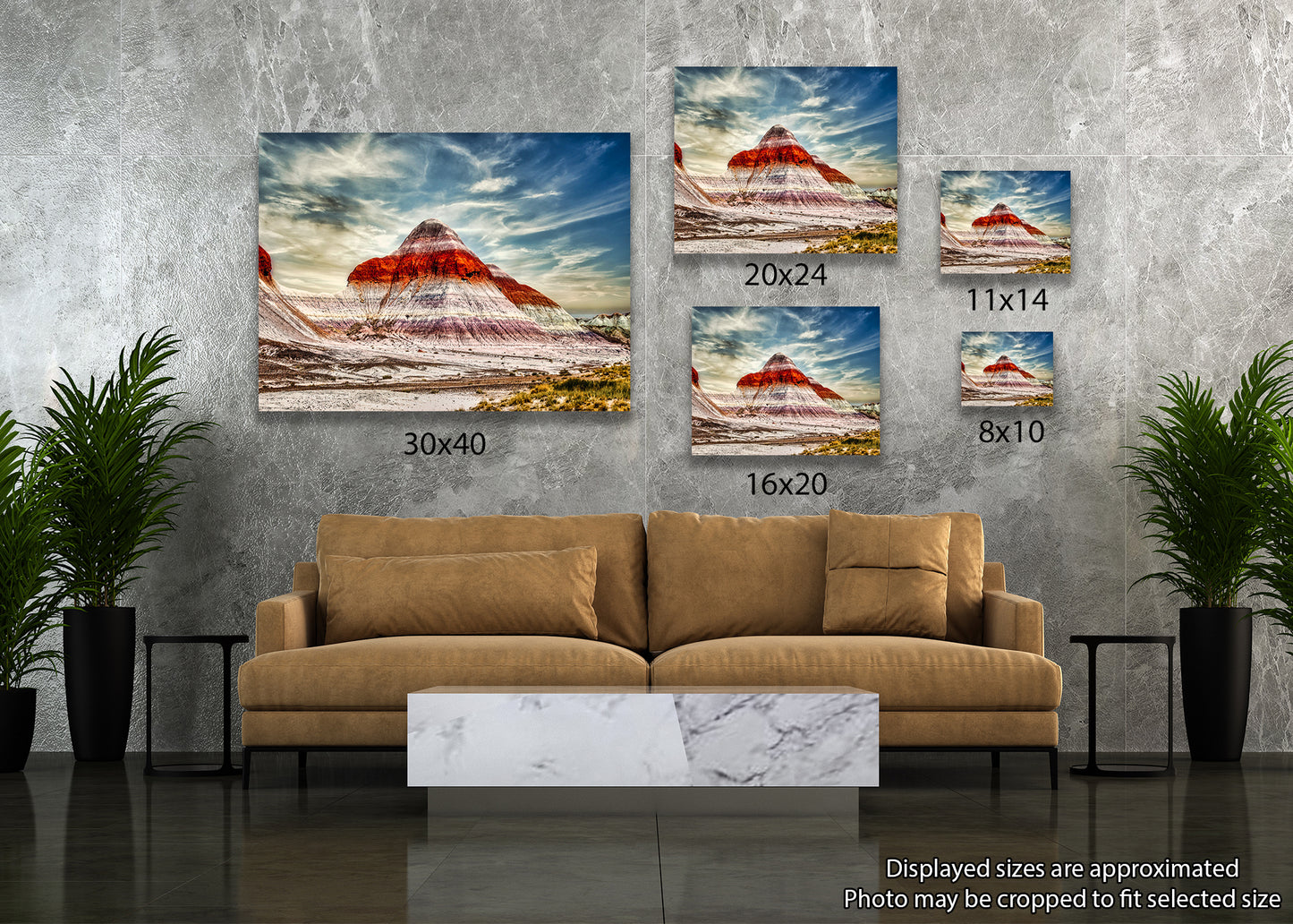 Painted Mountains of Petrified Forest National Park