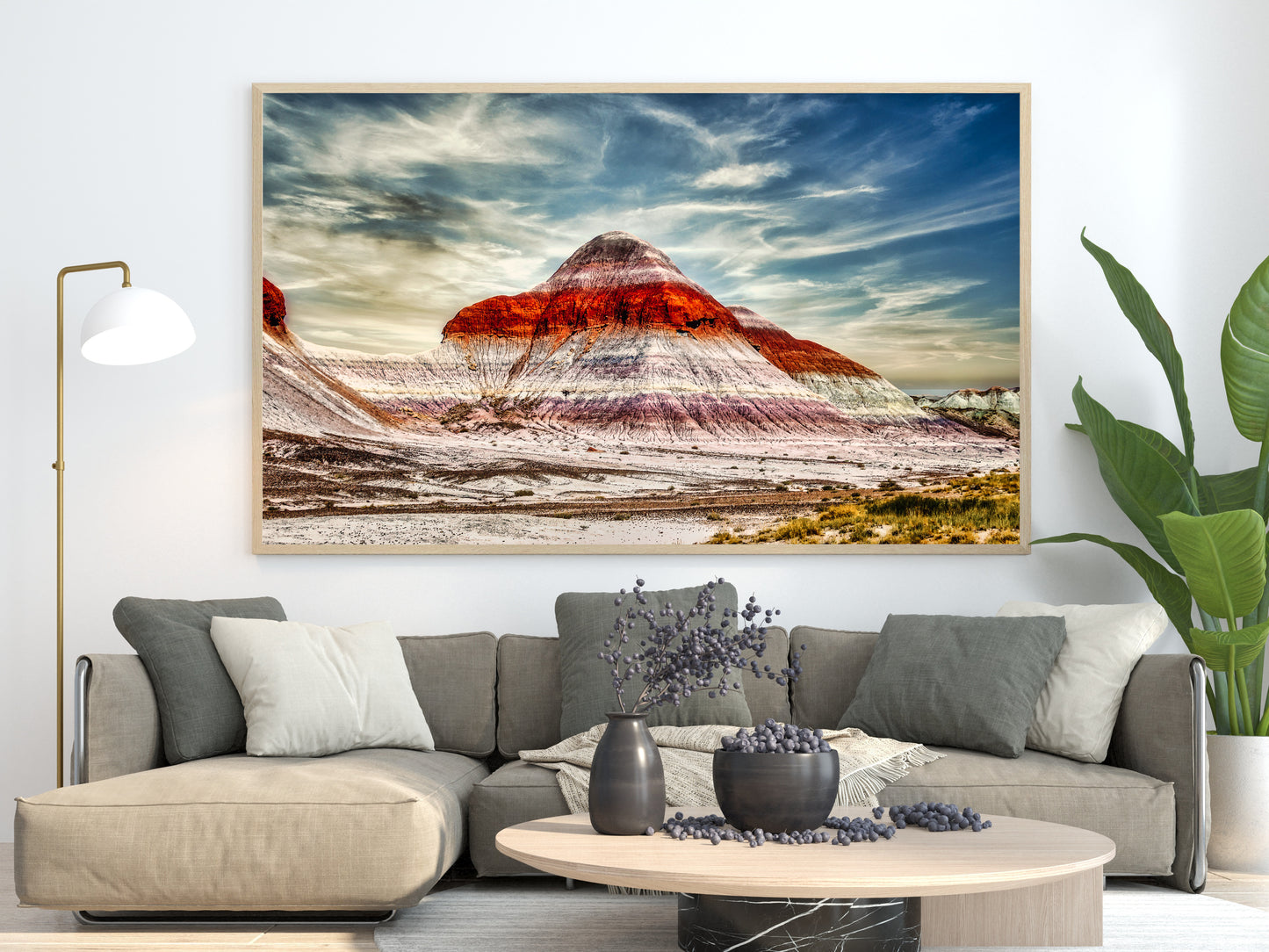 Painted Mountains of Petrified Forest National Park