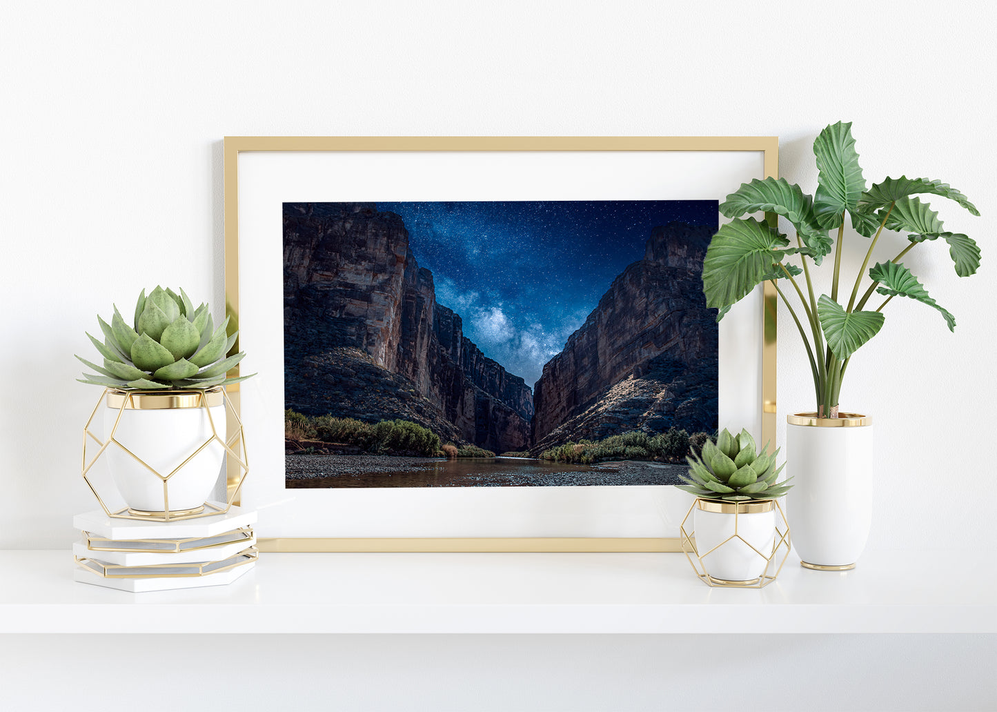 Vía Láctea sobre Big Bend