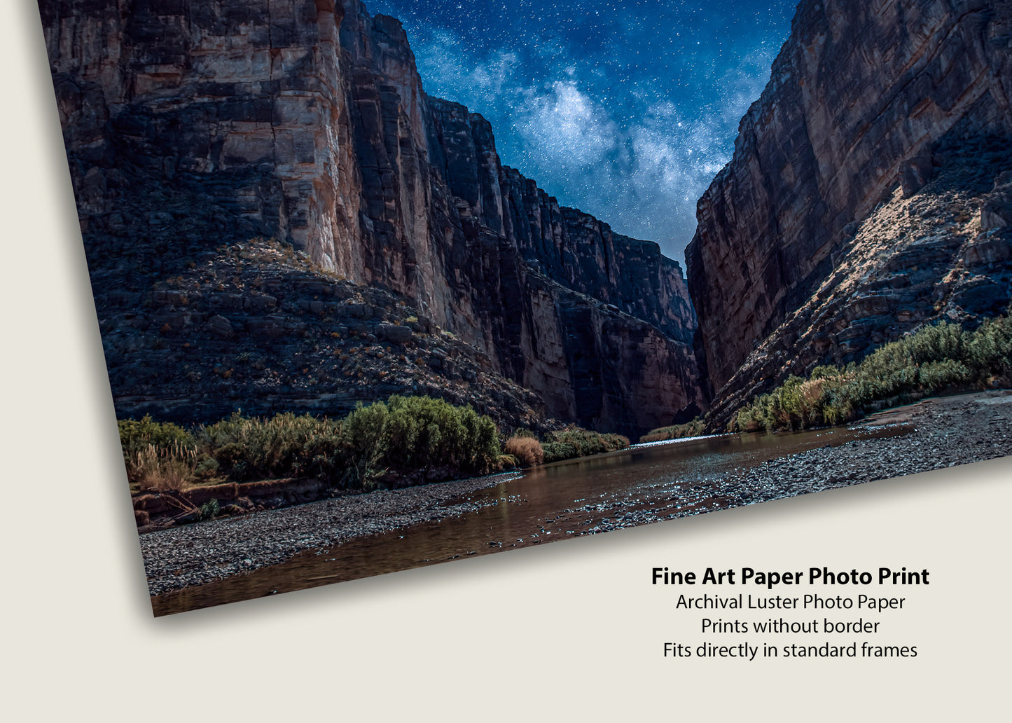 Vía Láctea sobre Big Bend