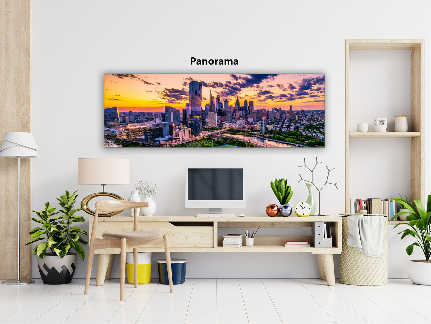 Philadelphia Skyline Pano III image 1