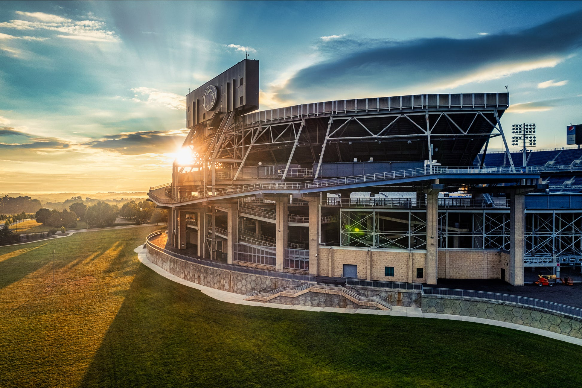 Sunburst at Beaver Stadium image 0