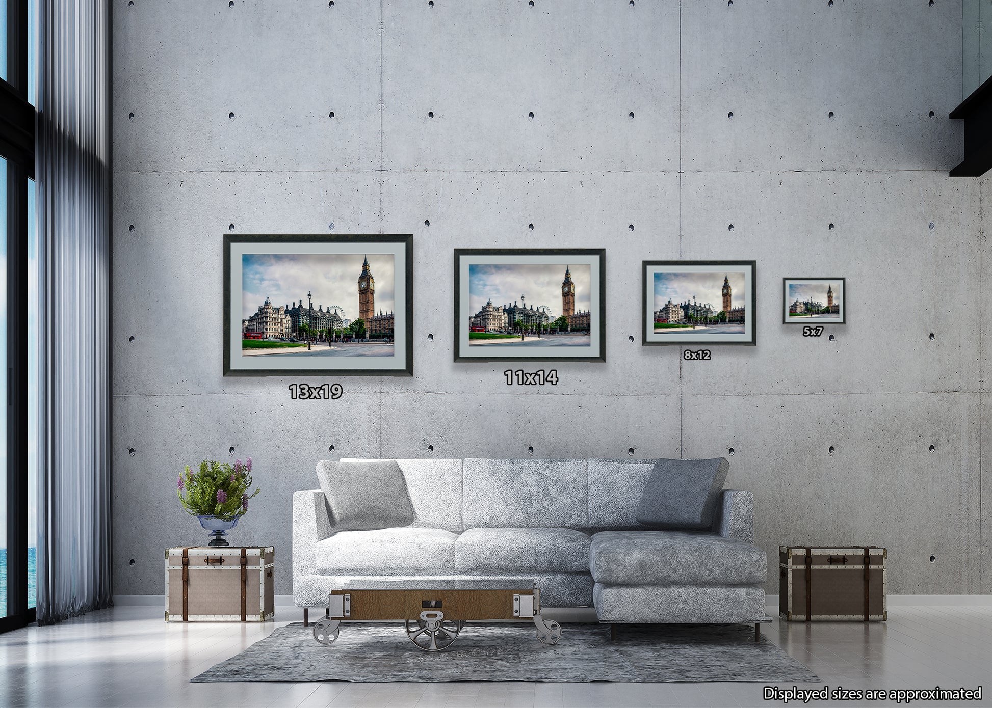 Big Ben on a Cloudy Day image 1