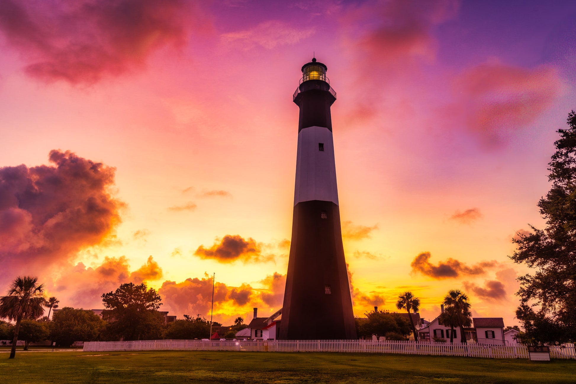 Sunrise at Tybee Island Light Station image 0