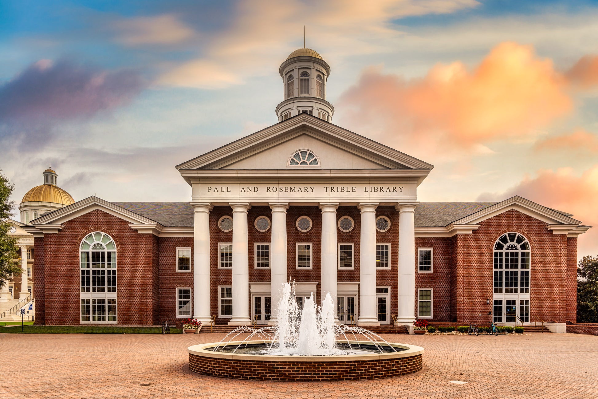 Morning at Trible Library image 0