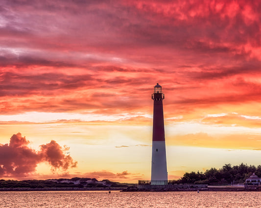 Sunrise at the Barnegat Lighthouse image 0