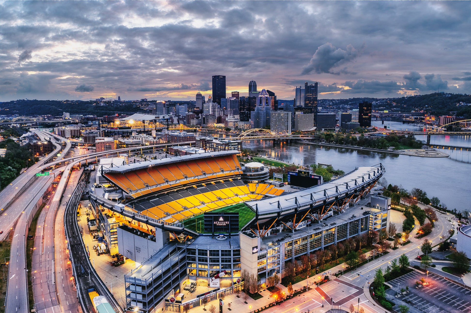 Sunrise in the Steel City image 0