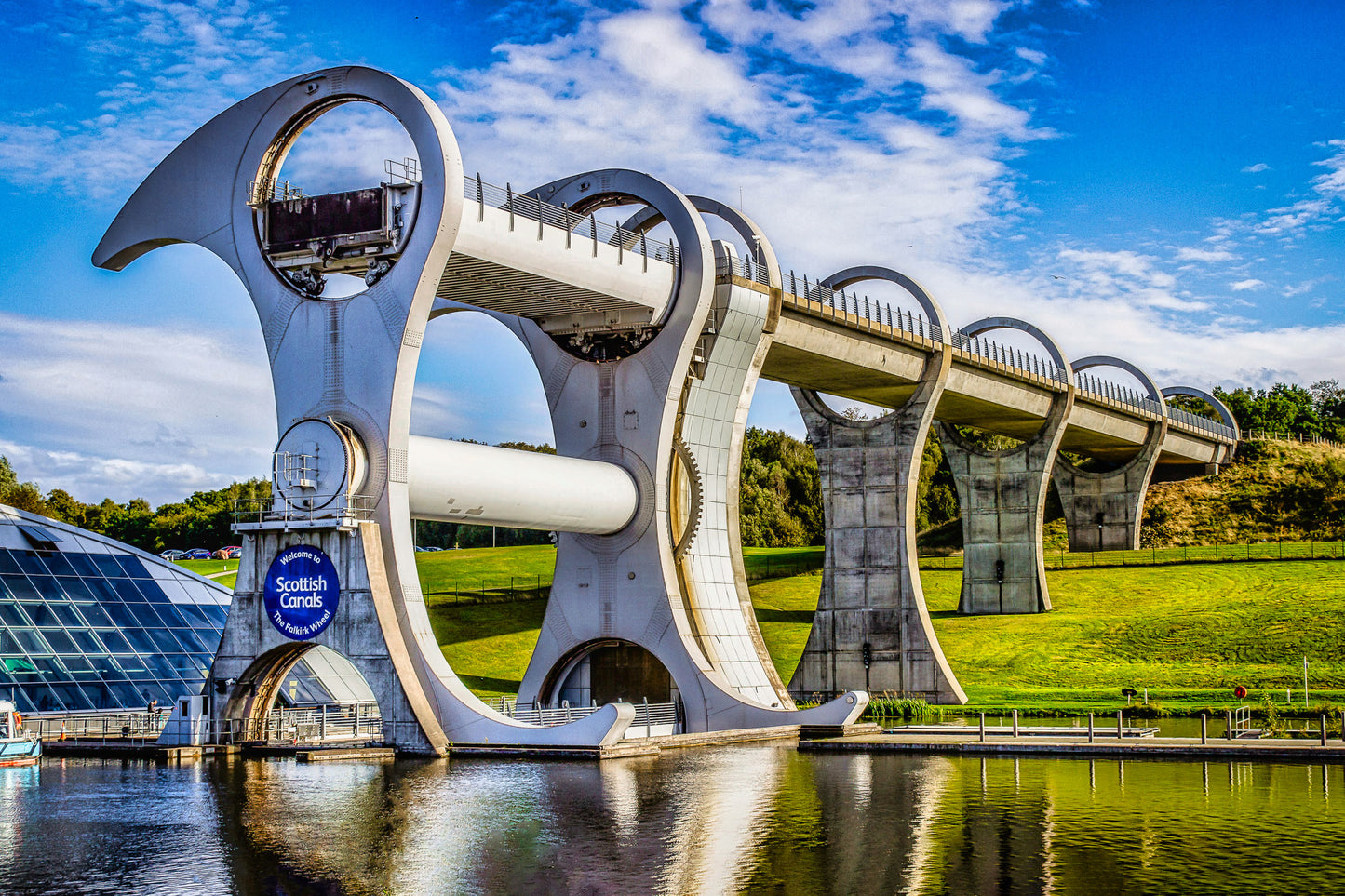 Day at the Falkirk Wheel image 0