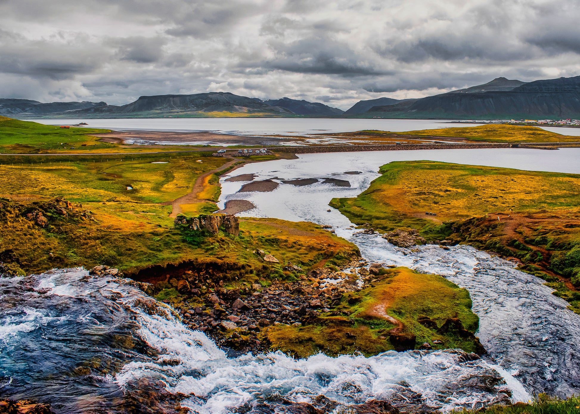 A Different Perspective of Kirkjufellsfoss image 0